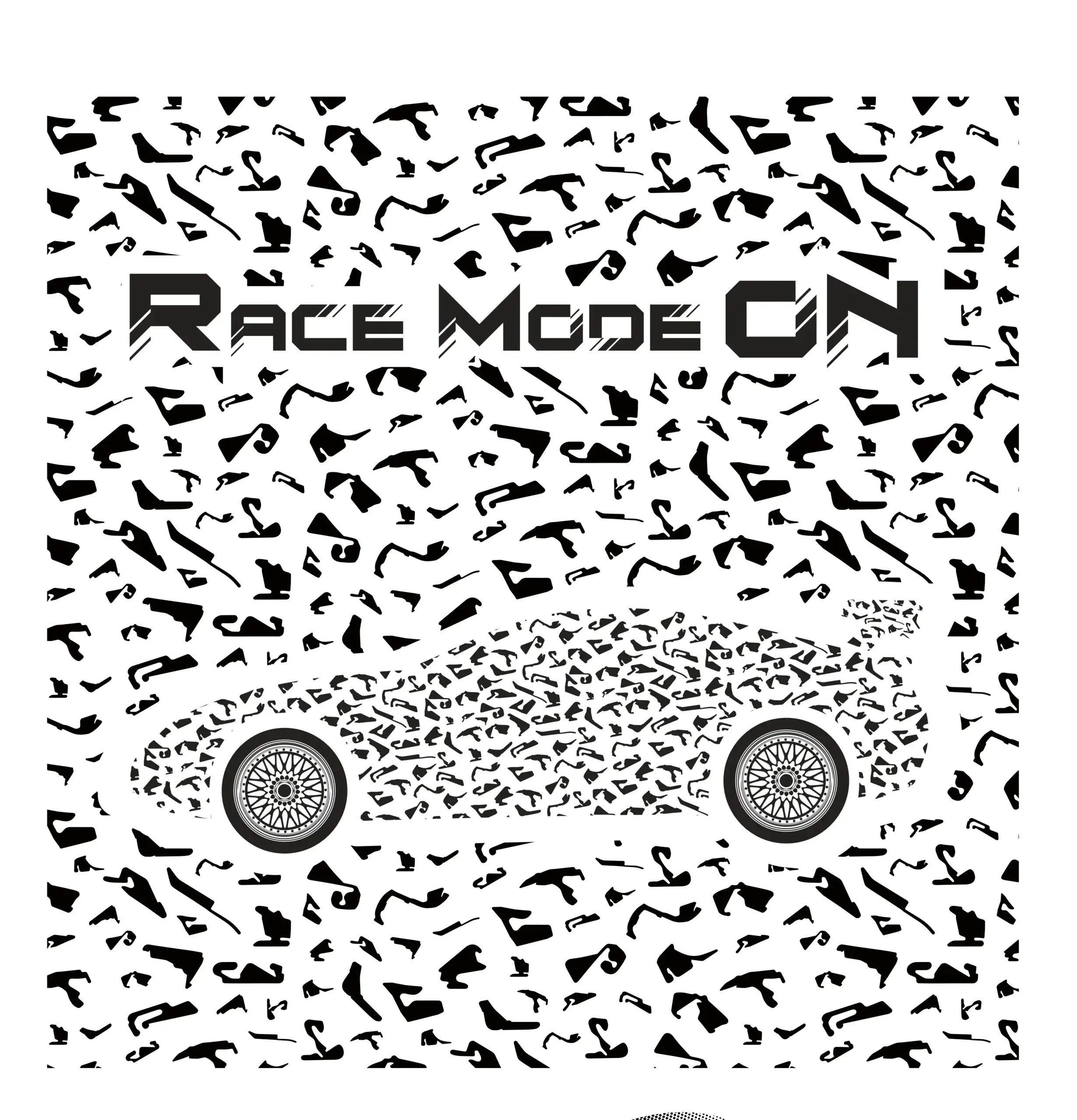 Herren T-Shirt RACE MODE ON