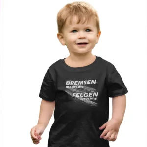 Kids T-Shirt Bremsen macht die Felgen dreckig