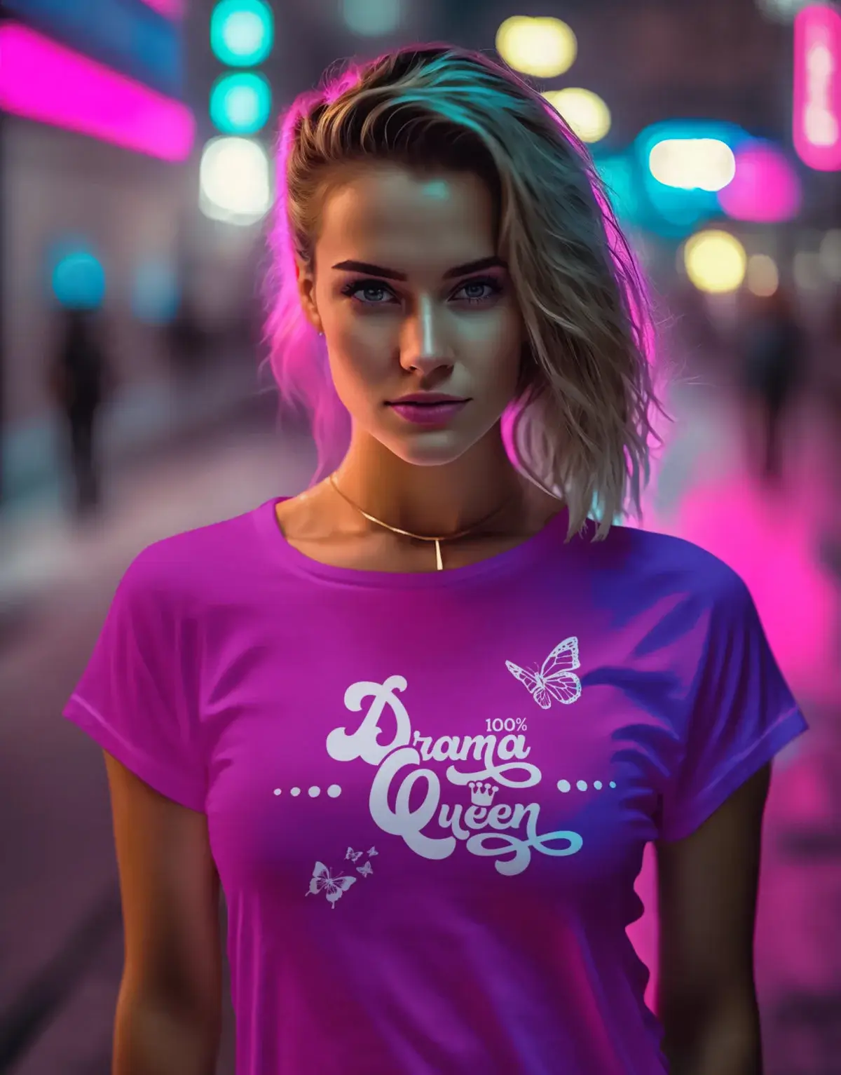 Ehrlich - Damen T-Shirt Drama Queen - Viele Farben – Bild 3