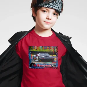Kids T-Shirt - RACE MODE ON - Ferrari 296 GT3