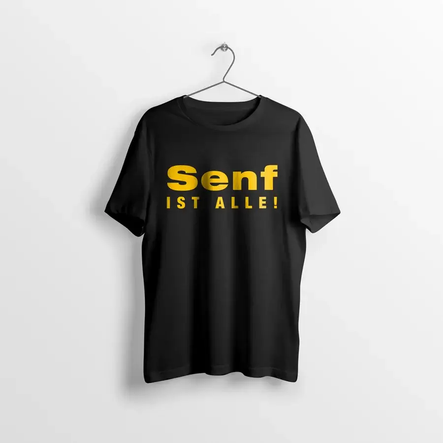 Lustiges Fun T-Shirt Senf ist alle | Motorsport Humor Style - Sprüche T-Shirt – Bild 7