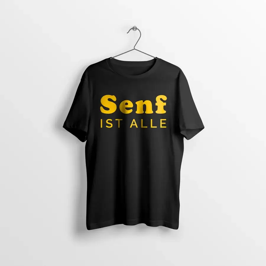 Lustiges Fun T-Shirt Senf ist alle | Motorsport Humor Style - Sprüche T-Shirt – Bild 5