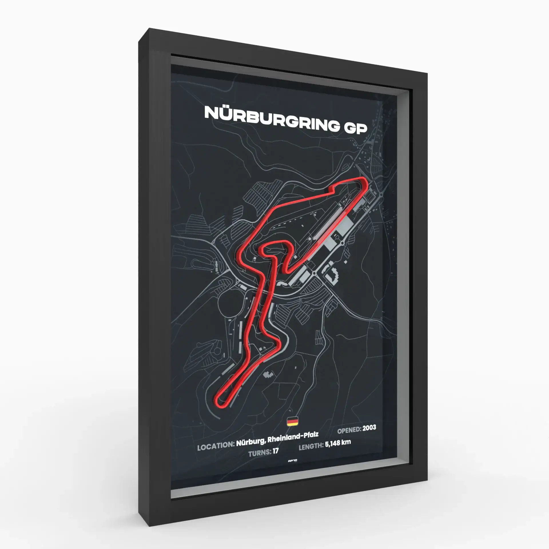 Nürburgring GP 3D Rennstrecke
