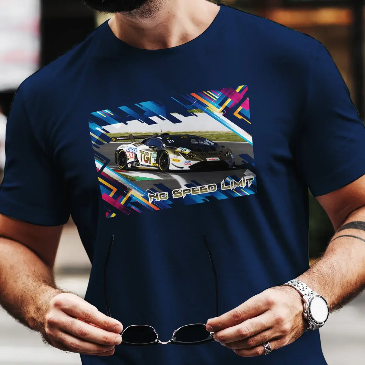 Lamborghini Huracán GT3 Evo2 Herren T-Shirt 